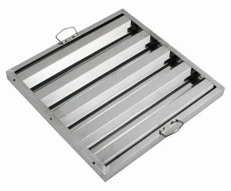 Winco Hfs-2016 20" X 16" X 1.5" Stainless Steel Grease Hood Filter For Ventilation Systems | Denson Cfe 1