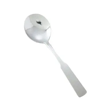 Winco Houston Delmont Bouillon Spoon – 6" Stainless Flatware, 0025-04 1