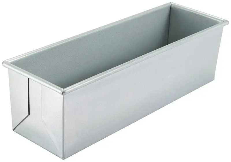Winco Hpp-15 Glazed Aluminized Steel Pullman Pan – 1.5-Lb Capacity, 13" X 4" X 4" | Denson Cfe 1