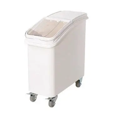 Winco Ib-21 21-Gallon Commercial Ingredient Bin With Brake Casters & Scoop | Denson Cfe 1