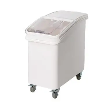 Winco Ib-27 27-Gallon Heavy-Duty Dry Ingredient Storage Bin With Mobility Casters | Denson Cfe 1