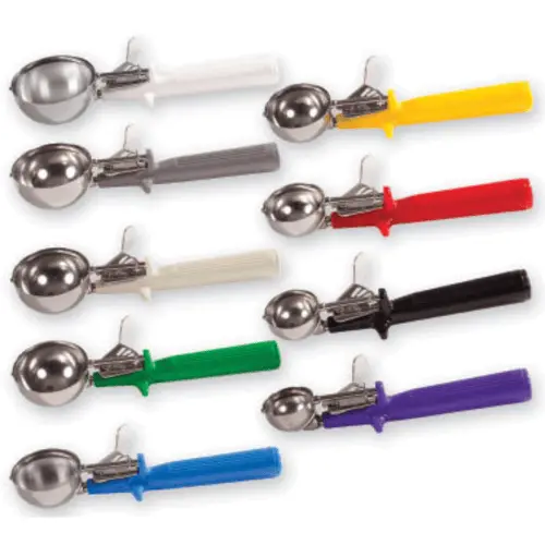 Winco Icop Deluxe One-Piece Ice Cream Scoop – Spring-Activated Release Mechanism | Denson Cfe 1
