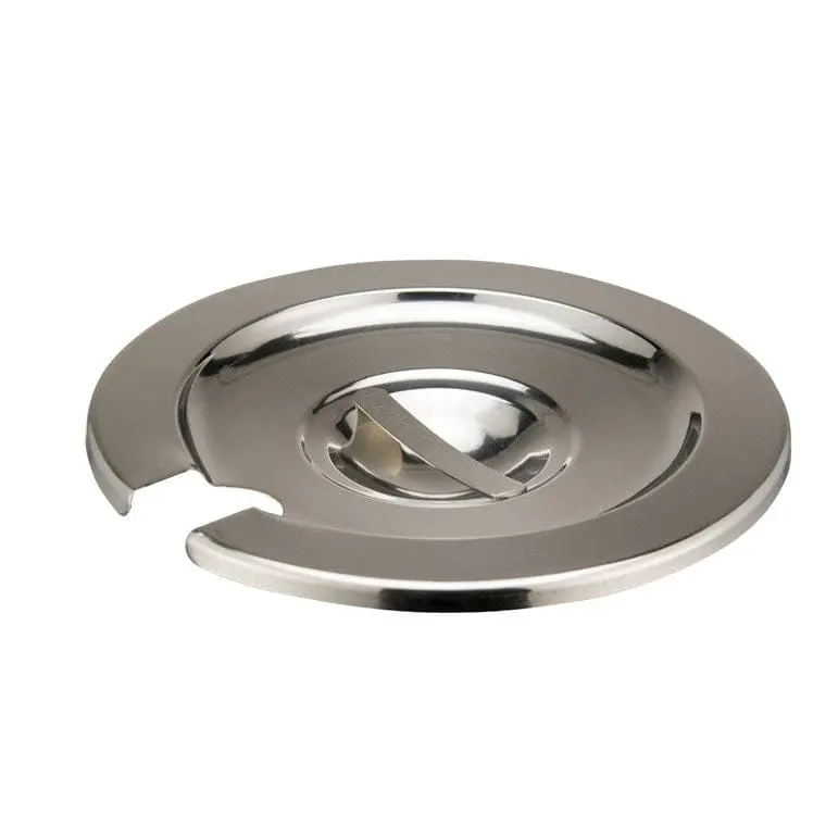 Winco Insc-4 Premium Stainless Steel Inset Cover – Designed For 4-Quart Pots And Pans 1