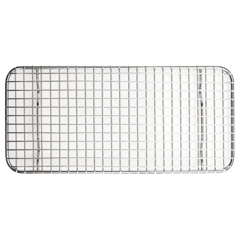 Winco Pgws-510 Stainless Steel One-Third Size Wire Cooling Rack — 5" X 10.5" | Denson Cfe 1