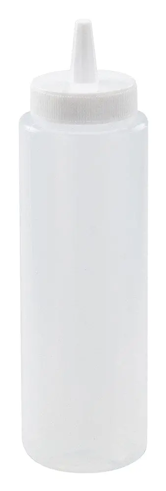 Winco Psb-08C Clear 8-Ounce Squeeze Bottles – Pack Of 6, Food-Grade Plastic | Denson Cfe 1