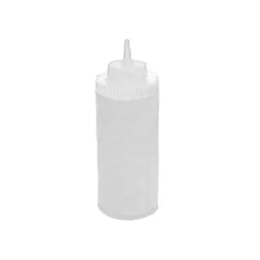 Winco Psw-16 16-Ounce Clear Wide-Mouth Squeeze Bottle – 6-Pack For Condiment Or Sauce Use | Denson Cfe 1