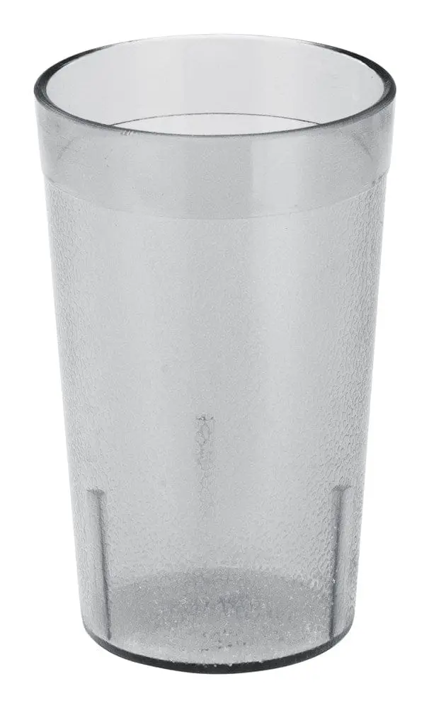 Winco Ptp-05C 5 Oz Clear Pebbled Plastic Tumblers – 12-Unit Pack, Commercial Grade | Denson Cfe 1