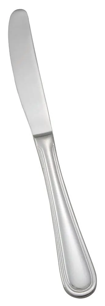 Winco Shangarila Hollow-Handle Stainless Steel Table Knife – 9", Elegant Design | 0030-15 | Denson Cfe 1