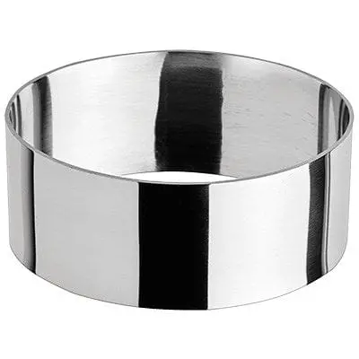 Winco Spm-31O 3" X 1.38" Oval Pastry Mold – Premium Stainless Steel, Dishwasher-Safe | Denson Cfe 1