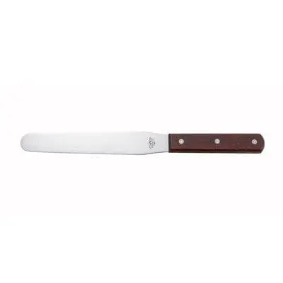 Winco Tns-7 Wooden-Handle Bakery Spatula – 7.875" X 1.25" Stainless Blade | Denson Cfe 1