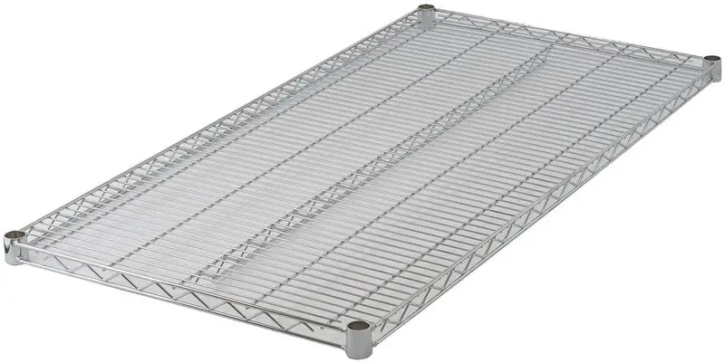 Winco Vc-2442 Chrome-Plated Wire Shelf – 24" X 42" Optimized Backroom Shelving | Denson Cfe 1