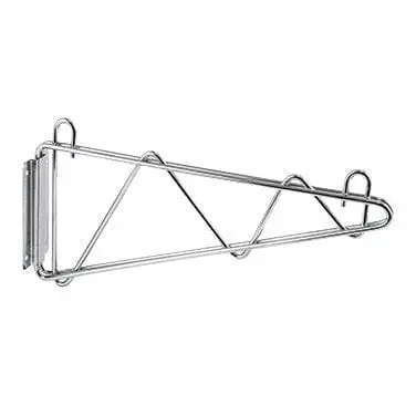 Winco Vcb-14 Chrome-Finished 14" Wall-Mount Brackets For High-Load Applications | Denson Cfe 1