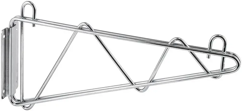 Winco Vcb-18 Chrome-Plated 18" Wall-Mount Brackets For Heavy-Duty Shelving | Denson Cfe 1