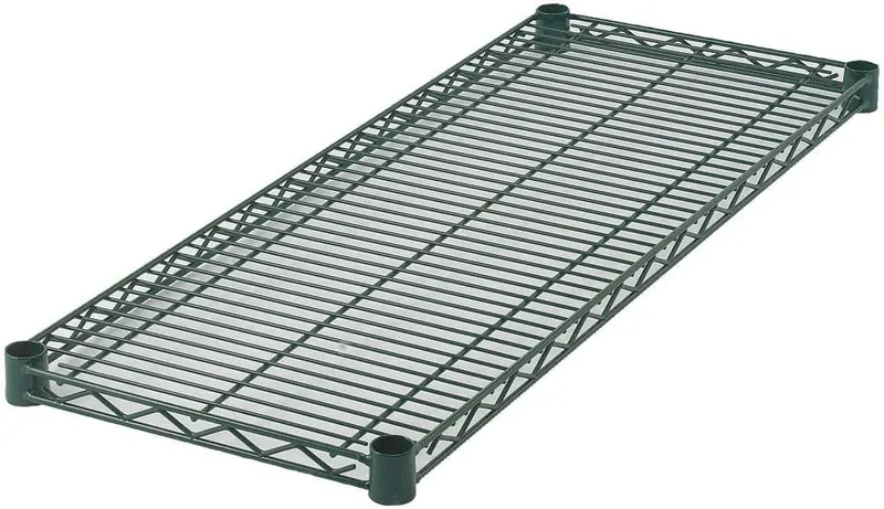 Winco Vex-1424 Epoxy-Coated Wire Shelf – 14" X 24" Nsf-Approved Green Alternative | Denson Cfe 1