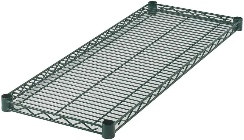 Winco Vex-1836 Epoxy-Coated Wire Shelf – 18" X 36" Green, Nsf-Certified For Food Service | Denson Cfe 1