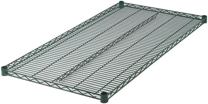 Winco Vex-2136 Epoxy-Coated Wire Shelf – 21" X 36" Green, Nsf-Certified For Sanitation | Denson Cfe 1