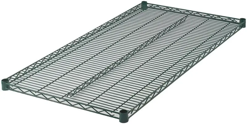 Winco Vex-2172 Epoxy-Coated Wire Shelf – 21" X 72" Green, Nsf-Certified Heavy-Duty Shelf | Denson Cfe 1