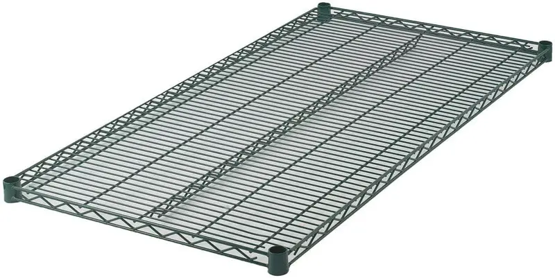 Winco Vex-2454 Epoxy-Coated Wire Shelf – 24" X 54" Green, Nsf-Certified High-Capacity Shelf | Denson Cfe 1