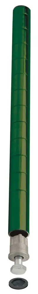 Winco Vex-8P 8-Inch Nsf-Certified Green Epoxy-Coated Shelf Support Post | Denson Cfe 1