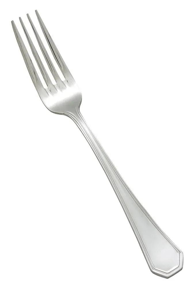 Winco Victoria 8.25" European Table Fork – Polished Stainless Steel Dinner Fork | Denson Cfe 1