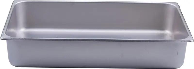 Winco Vintage Rectangle Chafer Water Pan – 8-Quart Stainless Steel Replacement | Denson Cfe 1