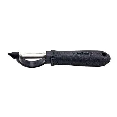 Winco Vp-304 Stainless Steel Serrated Straight Peeler With Soft-Grip Handle | Denson Cfe 1