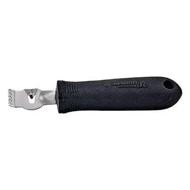 Winco Vp-306 Stainless Steel Zester & Lemon Peeler With Ergonomic Soft-Grip Handle 1