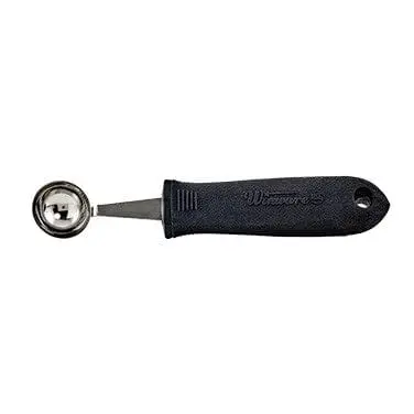 Winco Vp307 Ergonomic Melon Baller – Dishwasher-Safe Stainless Steel With Soft-Grip Handle 1