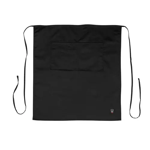 Winco Wa-3129Bk Signaturechef Full-Length Black Bistro Apron Featuring Multiple Pockets | Denson Cfe 1