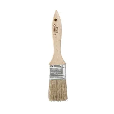Winco Wbr-15 Professional Boar Bristle Pastry Brush – 1.5-Inch, Wooden Handle 1
