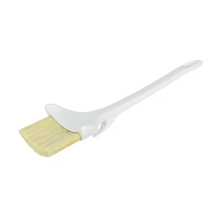 Winco Wbrp-30H Premium Boar Bristle Pastry Brush — 3" Wide, Integrated Hanging Hook | Denson Cfe 1