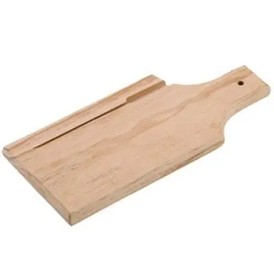 Winco Wcb-125 Hardwood Bread & Cheese Board – 12" X 5" With Ergonomic Handle | Denson Cfe 1