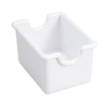 Winco White Plastic Sugar Packet Holder – Compact, Stackable Design For Cafés & Bars | Denson Cfe 1