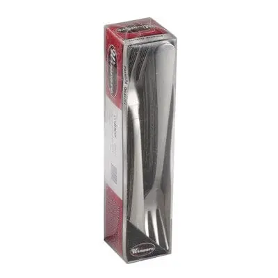 Winco Windsor Oyster Fork – 5 1/2" Three-Tine Stainless Steel With Vibro-Polished Finish | Denson Cfe 1
