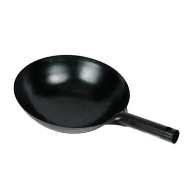 Winco Wok-36 16-Inch Carbon Steel Wok With Integrated Handle – Denson Cfe 1