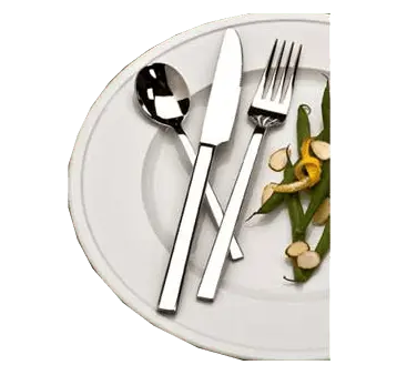 World Tableware Elexa Pattern Dinner Fork – 8.375", 18/0 Stainless Steel 1