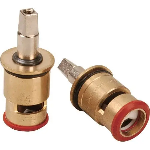 Zurn 59517006 Aquaspec Lead-Free Hot Water Quarter-Turn Short Stem Valve (2-3/16" L) 1