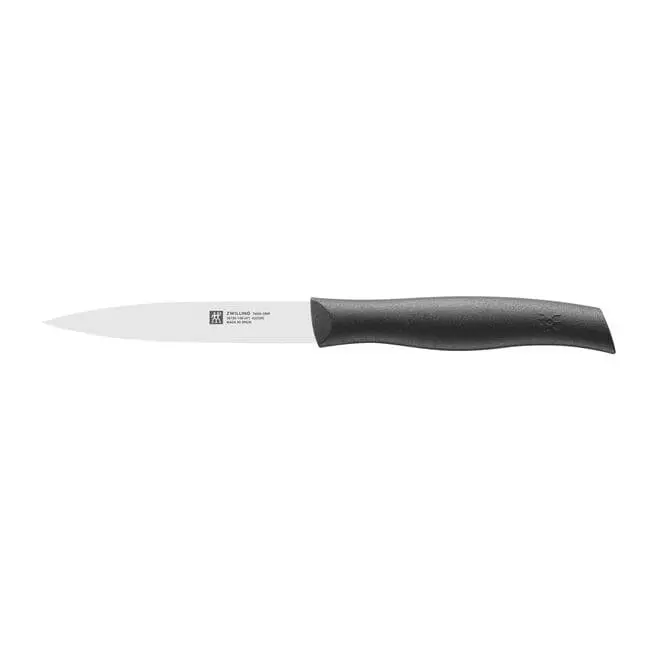 Zwilling Twin Grip 4-Inch Paring Knife – Black Non-Slip Handle, Precision Forged Blade | Denson Cfe 1